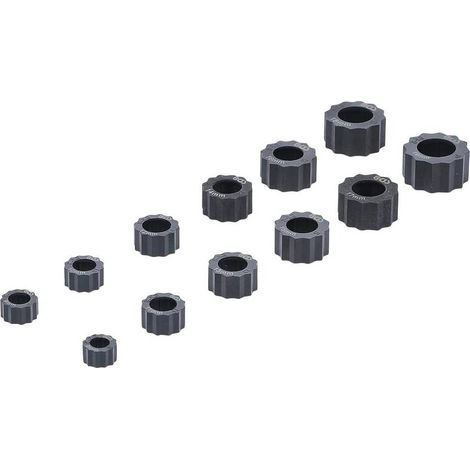 Jeu d Extracteurs de Vis et Écrous Métriques 12 pcs - Acier Résistant - Dévissage Facile et Rapide - D-Work (1/5)