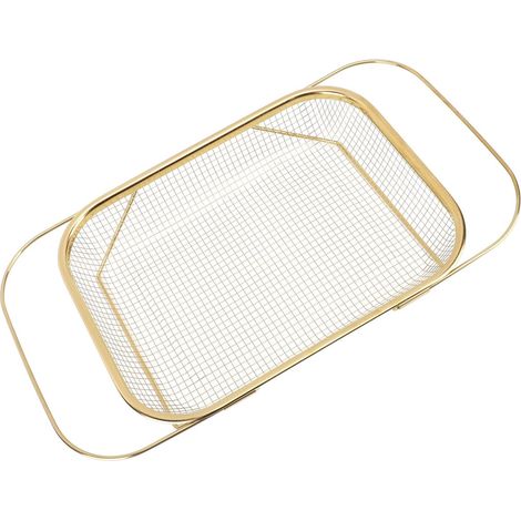 Passoire de Cuisine Extensible 46cm Égouttoir Inox Rétractable  Panier d'Évier Extensible et Égouttoir à Mailles Fines pour Séchage de Vaisselle et Plats Égoutter les Pâtes et Laver Riz (1/5)