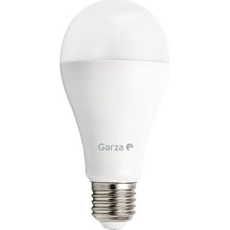 Garza - Lampadina LED standard A65, 20 W (equivalente a 160 W di incandescenza), luce neutra 4000 K, attacco grande E27, angolo 240°, 2500 lm (1/4)