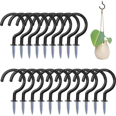 Crochet plafond, pour pots et lanternes et garage et atelier (1/5)