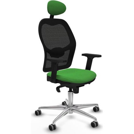 Piqueras y Crespo Sillas Jorquera verde confortable para oficina (1/3)