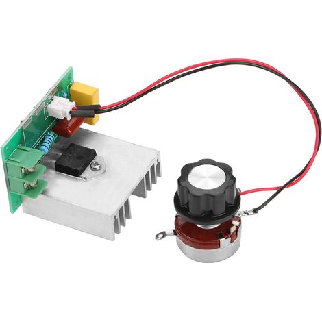 AC 0-220V 4000W 40A AC Motor-Drehzahlregler, Spannungsregler, LED-Dimmer (1/5)