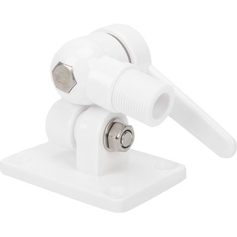 Support de montage extérieur pour antenne, pied rond, accessoire de communication STA‑SSWK‑01, fixation robuste pour poteau (1/5)