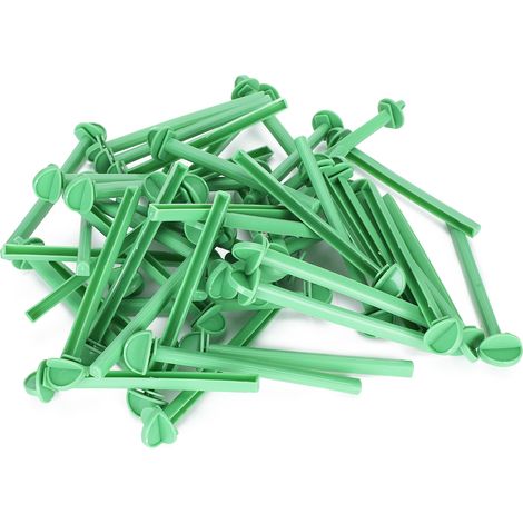 Lot de 50 supports en plastique pour cage à oiseaux (perroquets, perruches, etc.) - Accessoire pour cage (1/5)