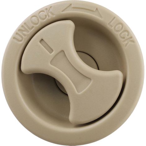 Bouton de fermeture de hayon, de boîte à outils et de panneau de porte de coffre 64870-60011 pour Toyota Land Cruiser LC200 Beige (1/5)