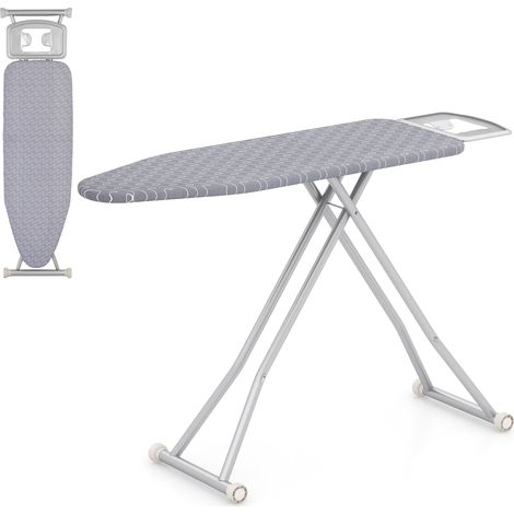 COSTWAY Ironing Board 120 x 38 cm Iron Board with Removable Cover