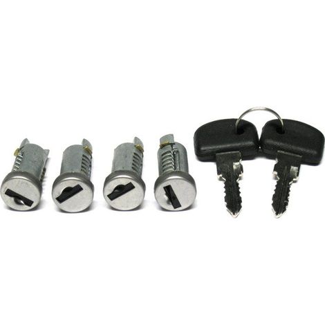 Cilindros de cerradura Fiat Ducato 82-94, juego de 4 piezas