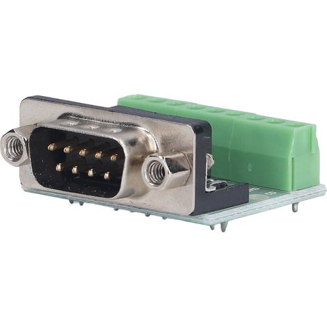 DB9-Steckerleiste auf 9-poligen Schraubanschluss-Breakout-Board für RS232 und RS485 (1/5)