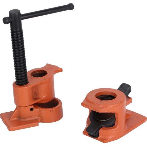 Étaux de serrage 1/2 pouce pour tuyaux, kit d'outils de menuiserie avec mâchoires de fixation (1/5)