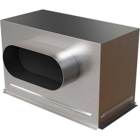 Plénum ABS pour grille de soufflage - 300 x 150 mm - PLC300X150 - Baillindustrie