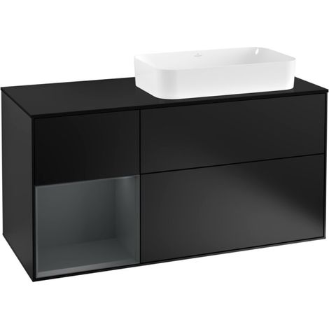 Villeroy & Boch F272HGPD Armoire sous lavabo Finion F27 (1/2)