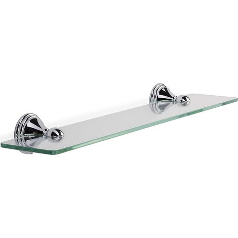 Croydex Glass Bathroom Shelf, Traditional Bathroom Storage - Westminster (1/5)