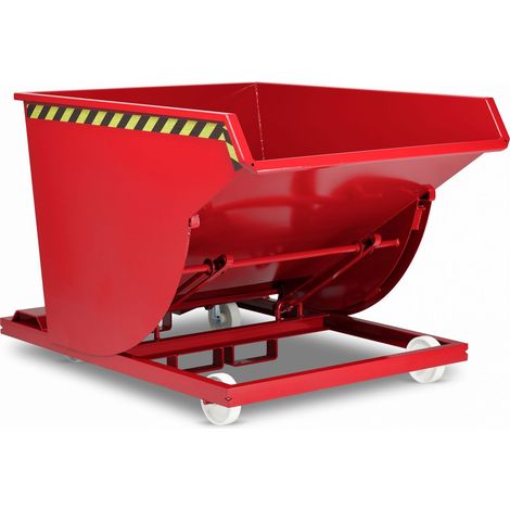 RR Industrietechnik Spänekipper Typ RSK-S-75 1200x1640x1060mm 750dm³ RAL 3000 Feuerrot