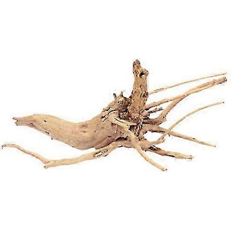 Décoration d'aquarium compatible avec le bois flotté naturel, branches de bois discrètes, 15 x 8 x 5 cm, lot de 4 (1/5)