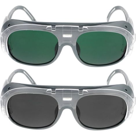 Lunettes de sécurité soudage Healeved, résistantes à la poussière et aux projections d'eau avec