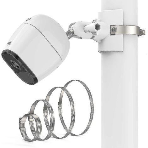 Support de mât universel pour caméras de surveillance Arlo Pro 4, Arlo Pro 3, Arlo Pro 2, Eufycam 2c, Eufycam 1 et 2, Eufycam E et Arlo Ultra Ultra 2. (1/5)