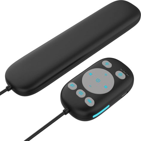 Haut-Parleur À Conduction Osseuse - Bluetooth 5.4 - 3 Sons Blancs Intégrés - Minuteries 30/60/90 Min - Pour Sommeil Sous L'oreiller - 1 Pièce (1/5)