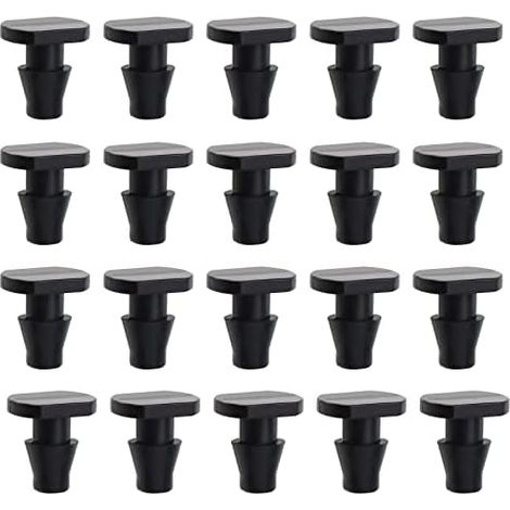 100 Stück Bewässerungsschlauch-Stöpsel, Ersatz für Tropfen, Bewässerung, kleine Stöpsel, Zubehör für Waschmaschine, Garten, Bewässerung, Bewässerung