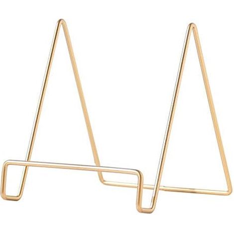 Support De Livre - En Métal Robuste - Pour Cuisine Et Lecture - Hauteur Réglable - 1 Pièce