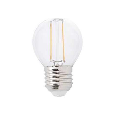 Bombilla G45 E27 LED 2W 2700K filamento (1/2)