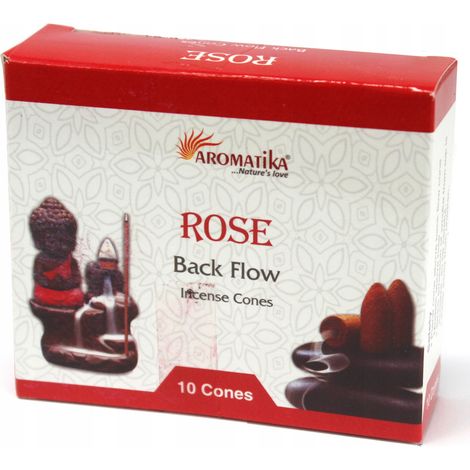 Conos de incienso de reflujo - Aromatika - Rosa (1/3)