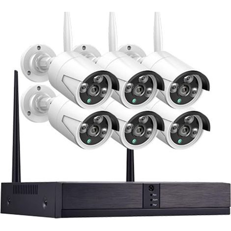 Système de caméra de sécurité à domicile 8CH sans fil Wifi système de vidéosurveillance visage détecter H.265 NVR 3MP extérieur balle Audio caméra IP ensemble WiFi Kit de Surveillance vidéo ( Size : N (1/5)