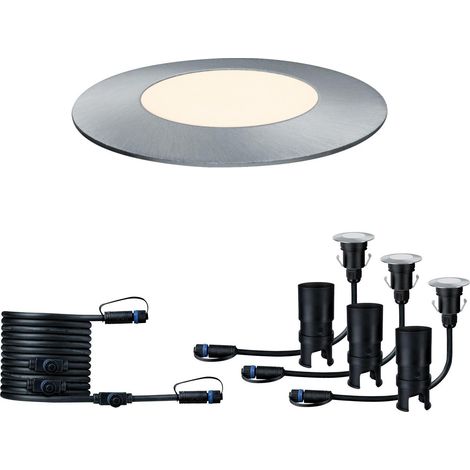 Paulmann Plug & Shine foco empotrado plateado exterior (1/2)