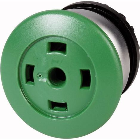 bouton poussoir « coup de poing » à rappel lumineuxVert sans étiquette 000216735 EATON M22 DP G X GVP
