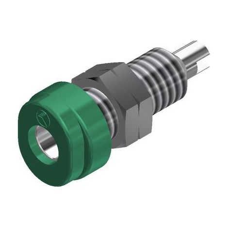 Douille banane Ø de la broche: 4 mm Hirschmann Test & Measurement BUG 10 930175104 vert 1 pc(s) (1/2)