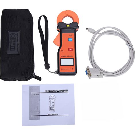 Pince ampèremétrique AC DC haute précision 140A, mesure de courant de fuite, outil de diagnostic électrique portable (1/5)