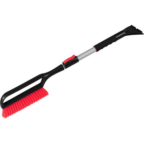 Schneebesen Strend Pro Premium, mit Eiskratzer, für Auto, mit Teleskopgriff, 77.5 - 100 cm