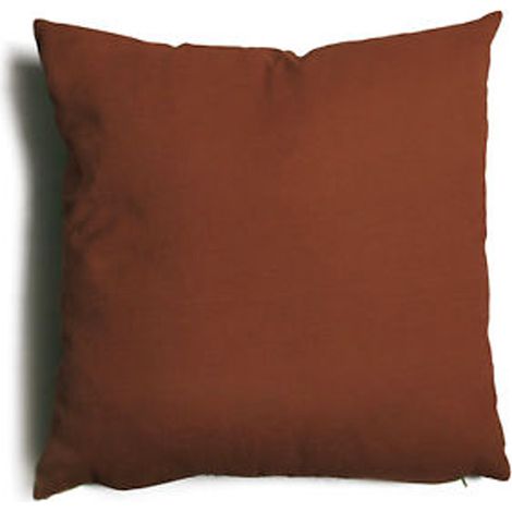 4 x CUSCINO TULIPANO 57X57CM MARRONE 1551