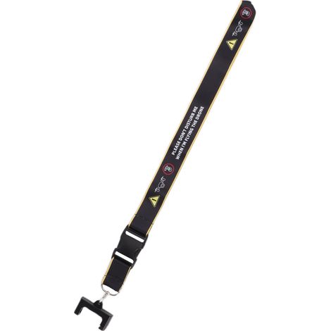 Cordon de sécurité pour télécommande de drone Mavic Air 2 (noir et jaune) (1/5)