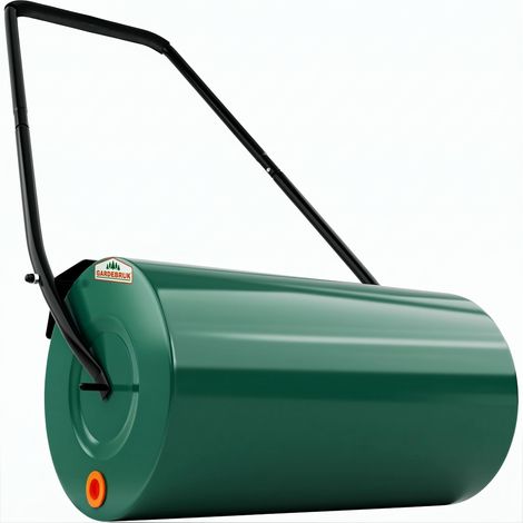 Gardebruk Rullo da giardino 60 cm Ø32 cm capacità di riempimento 50L apertura laterale raschiatore antisporco prato