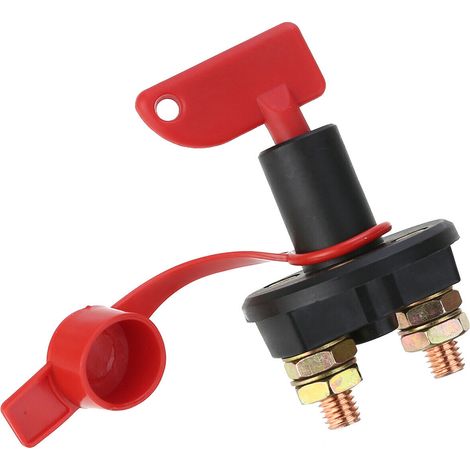 Interrupteur coupe-batterie 300 A pour voiture, camion ou bateau (1/5)