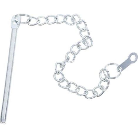 Accessoires pour parasols de jardin avec sangle de fixation, chaînette métallique, compatibles avec les parasols déportés et modèles. (1/5)