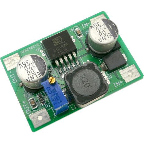 BeMatik - Alimentation DC-DC de 3.6-24V à 0.8-20V avec convertisseur de tension réglable DW-0411 (1/4)