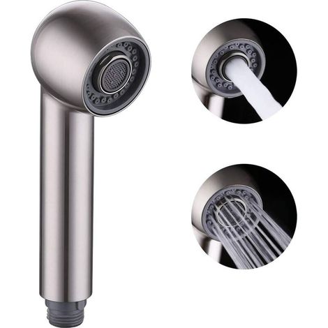 Accessoires de remplacement de robinet de tuyau brossé télescopique de cuisine en acier inoxydable pour cuisine et salle de bain (1/5)