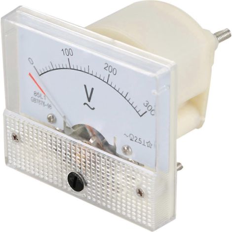 Voltmètre analogique à aiguille 85l1 AC 0-300 V (1/5)