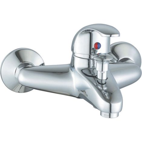 Mitigeur monocommande de bain sA rie Euro fixation mur A mur (1/3)