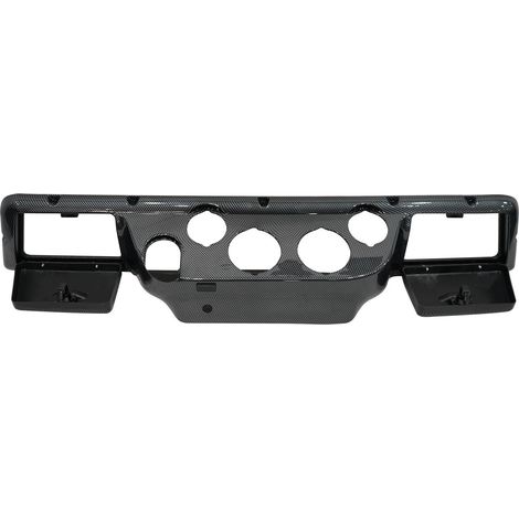 Panneau avant en plastique pour voiturette de Golf Club Car, motif fiber de carbone (1/4)
