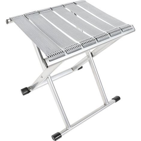 Tabouret pliant d'extérieur petit Mazar, chaise pliante portable, tabouret de pêche, banc de camping, de pique-nique et de barbecue avec dossier et balance à chaîne