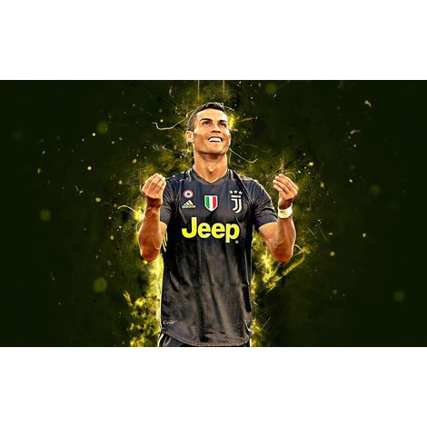 Papier peint panoramique Football - Joueur de Foot - 130 cm x 81 cm (1/2)
