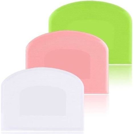 Grattoir à pâtisserie - Non spécifié - 3 pièces - Antidérapant - Ergonomique - Plastique PE (1/4)