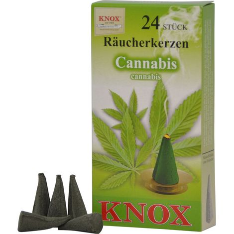 Knox Räucherkerzen - Cannabis 24 Stück