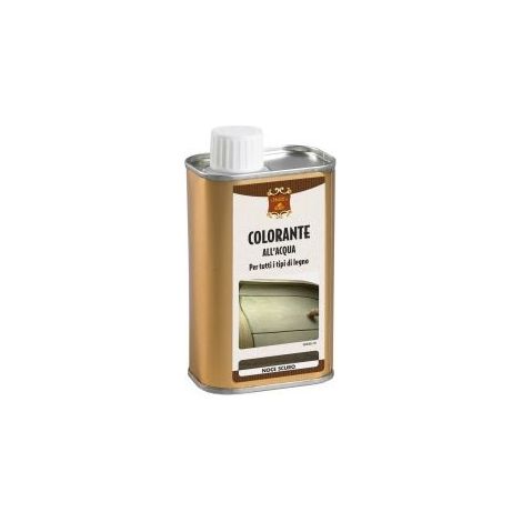 COLORANTE PER LEGNO ALL'ACQUA NOCE SCURO 250ML