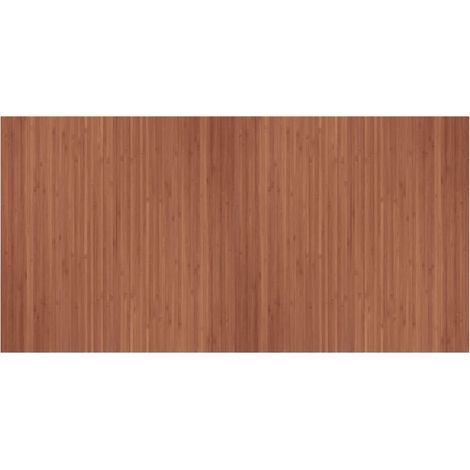 Tapis rectangulaire marron 100x200 bambou (1/5)