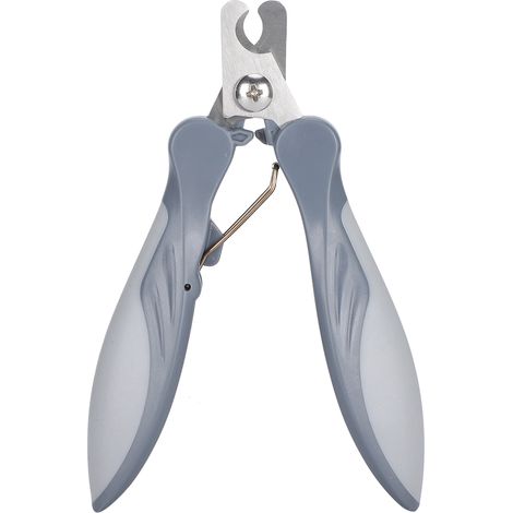 Coupe-ongles pour chien et chat - Lame en acier inoxydable avec garde de sécurité, poignée ergonomique antidérapante, verrouillage sécurisé, 16x5x3cm (1/5)