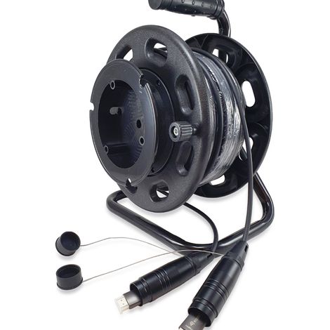 Equip HDMI 2.1 Aktives optisches Panzerkabel, 50m, 8K/60 Hz, 4K/120 Hz, 48 Gbps