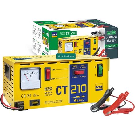 Cargador de batería CT 210 (1/2)